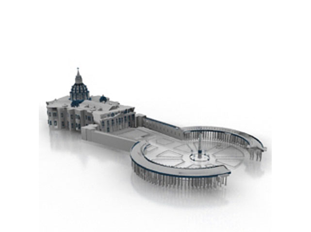 Free Building 3D model 01 For Architecture 3Ds Max Model Download